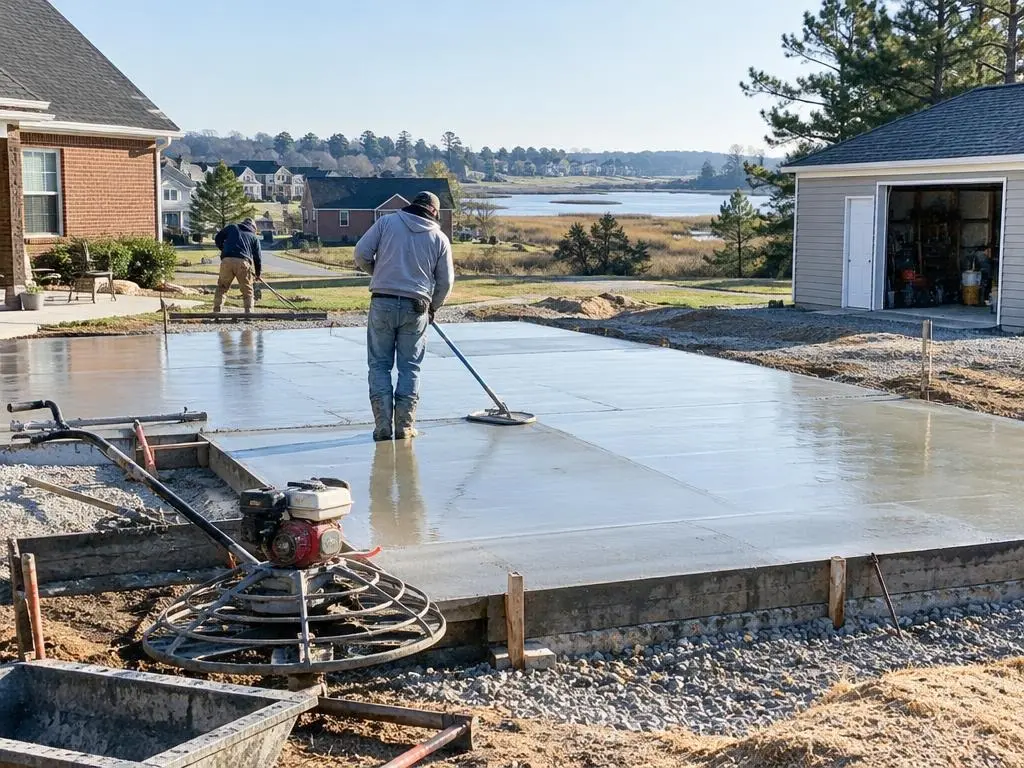 Concrete Slabs in Suffolk, VA
